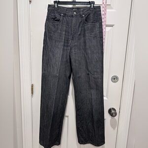 Mossimo Dutton gorgeous high waist wide leg  jeans